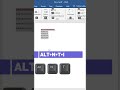 "Alt + H + T + I – Convert Text to Table in MS Word | Shortcut Magic!"