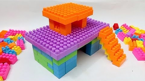 Satisfying DIY Lego House / ASMR / Building Blocks/ lego building fun#buildingblocks#asmr#asmrsounds