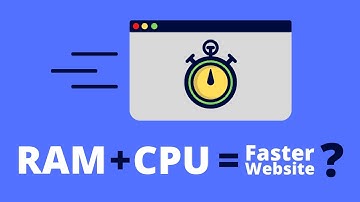 Will More RAM and CPU Make Your Website Faster?