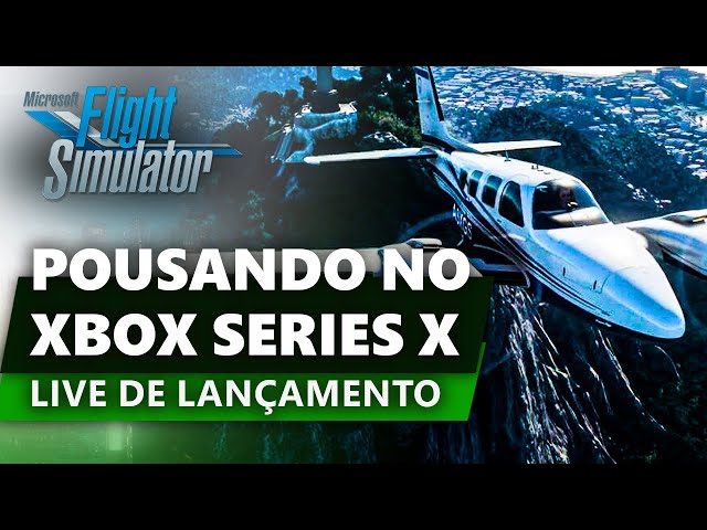 Microsoft Flight Simulator pousou no Game Pass! Veja gráficos no Xbox  Series S e X