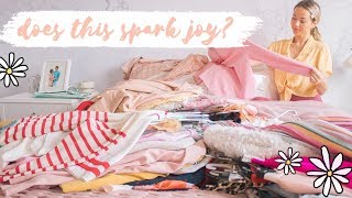SPRING CLEANING | Marie Kondo-ing my life! ✨
