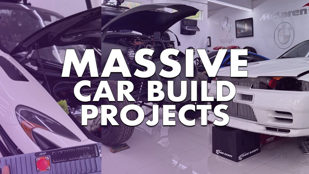 3 Major projects - Mclaren, R32, VW Baja | Angie Mead King