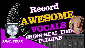 Logic Pro X Vocal Series S1E3 • How To Record AWESOME VOCALS in Real Time in Logic Pro X