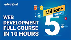Web Development Tutorial For Beginners | Edureka - YouTube