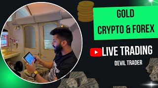 01 Apr Live Market Analysis for Gold and Crypto | Devil Trader