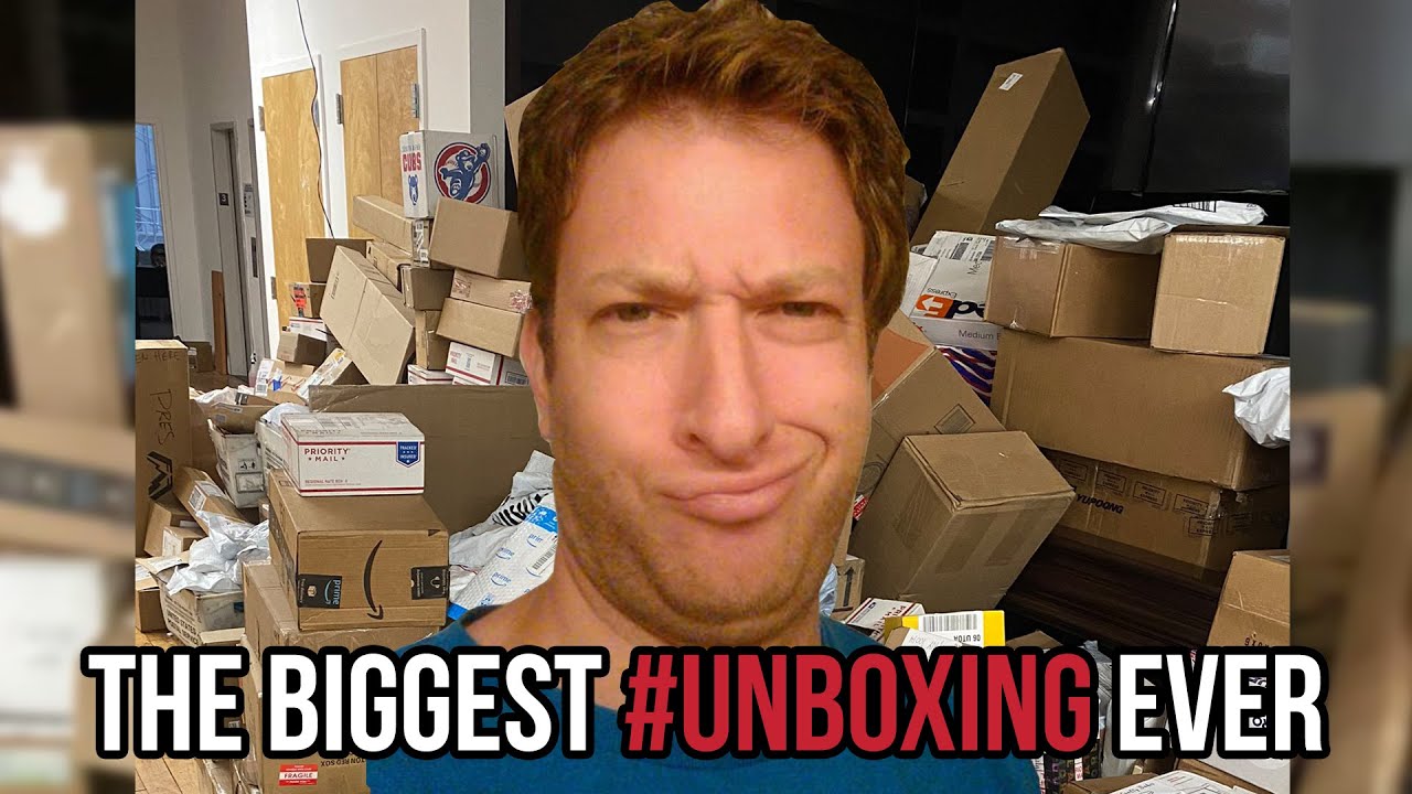 Dave Portnoy LIVE UNBOXING XII — Barstool Sports YouTube