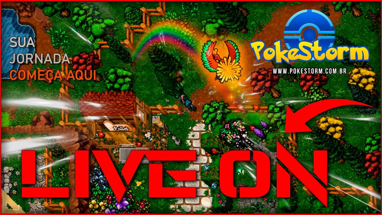 POKESTORM | Pokémon Online | Fã Game Pokémon