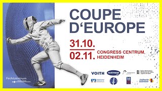 Celebrity Heidenheim 2025 Day01 - Mens Sabre & Womens Foil - Piste Yellow Profile