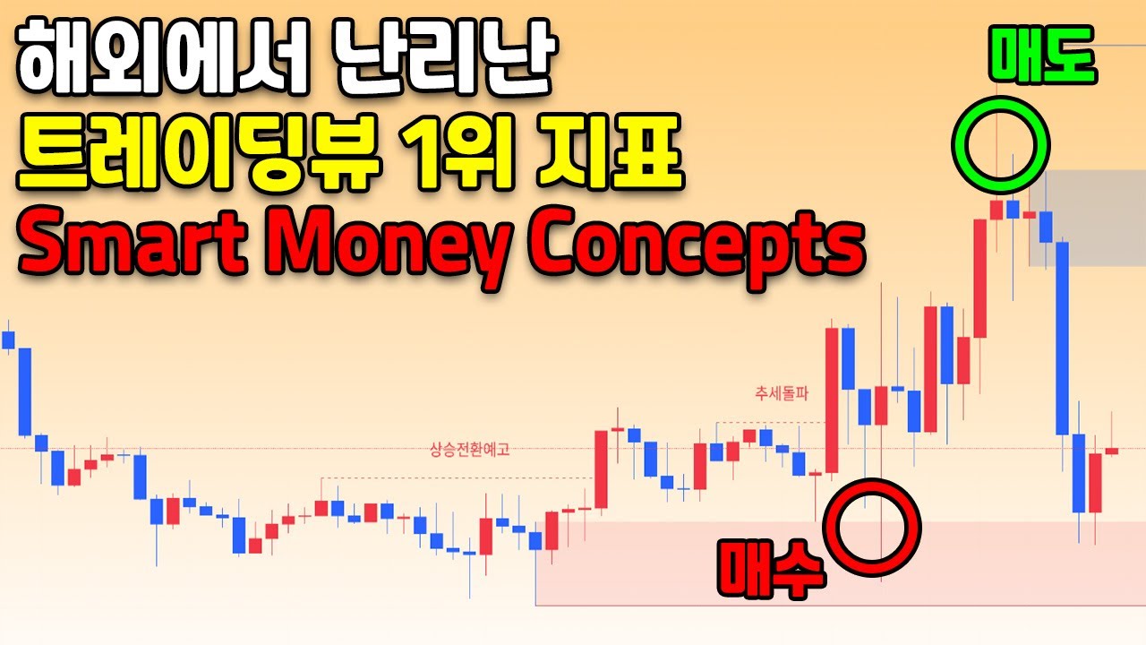 해외에서 난리난 트레이딩뷰 전체 1위 지표, 스마트 머니(SMC)를 활용한 세력매매법