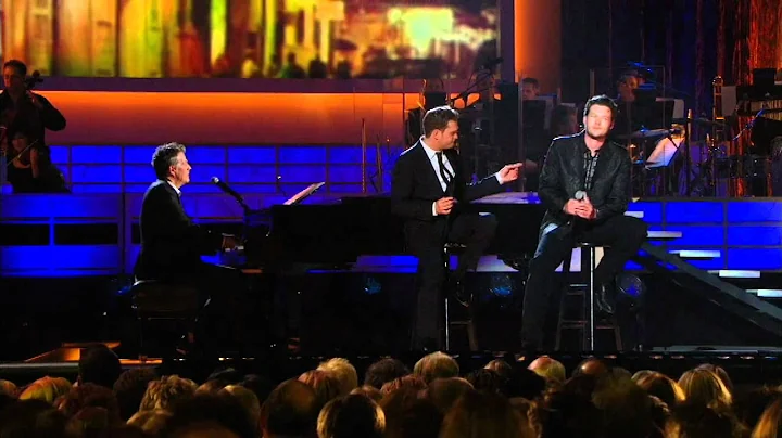 Michael Buble and Blake Shelton - Home  ( Live 200...