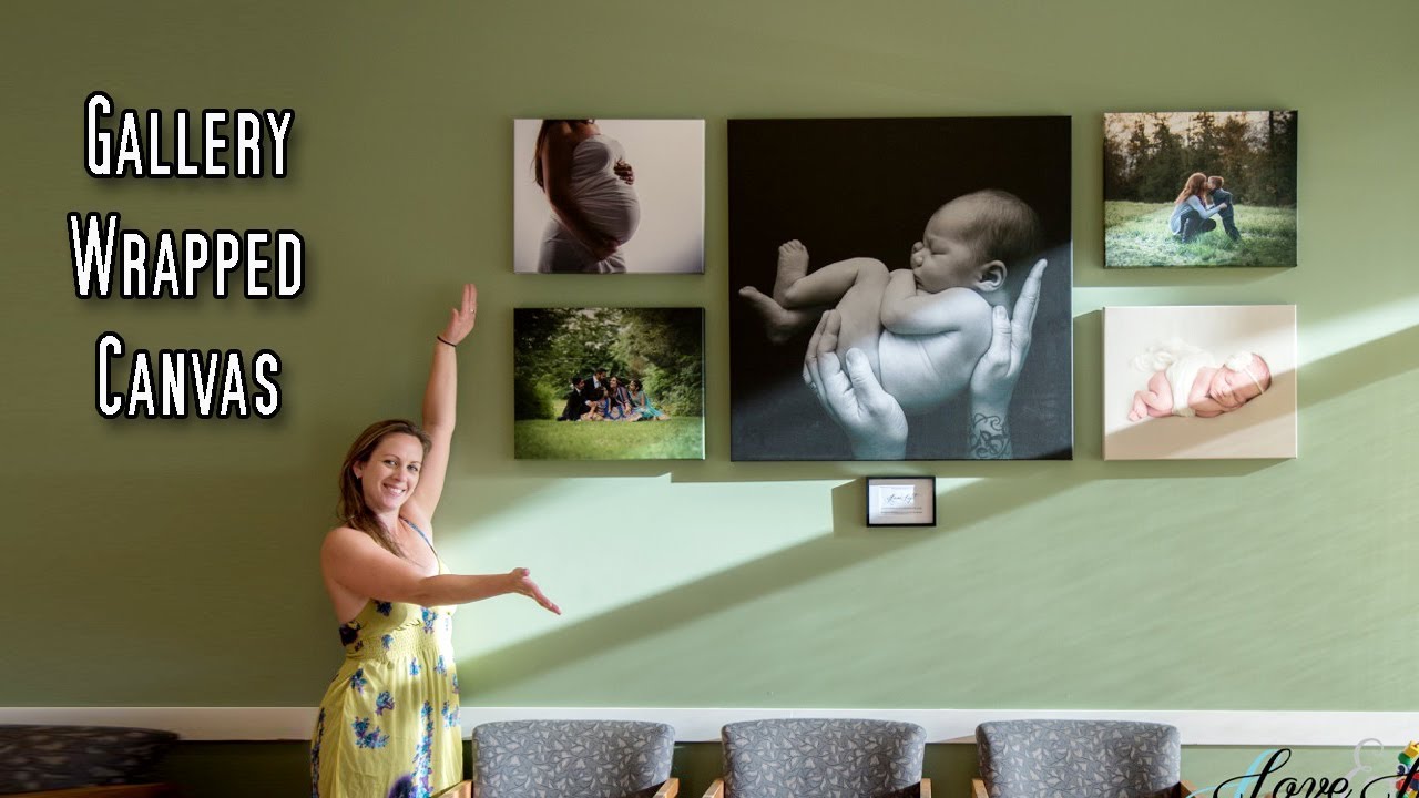 Canvas Wrapped Canvas Product Demo YouTube