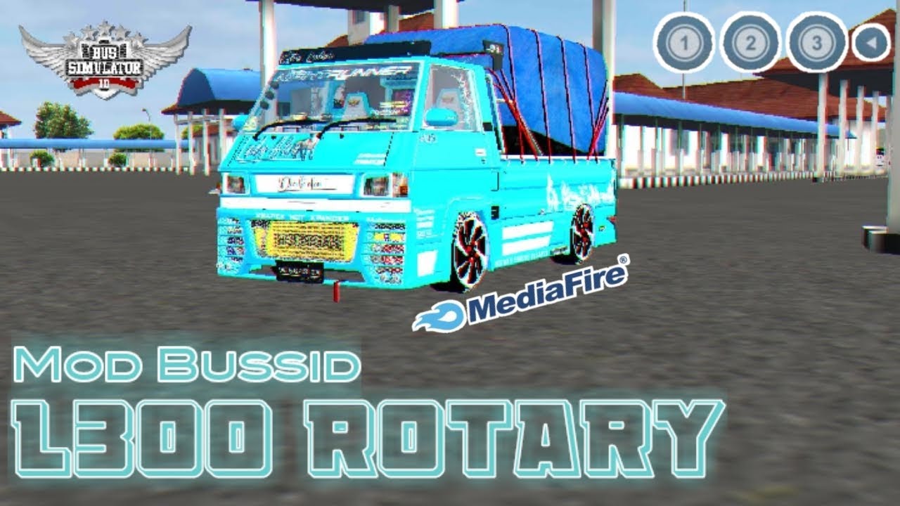 Mod Bussid L300 Rotary [ Full Modif,Full Anim ] Bus