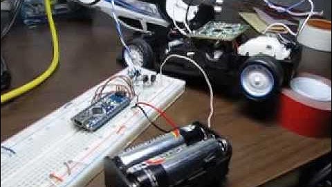 Control de Motores DC con Arduino Nano y H-Bridge