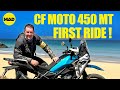 First impressions ride cf moto 450 mt at world launch philippines