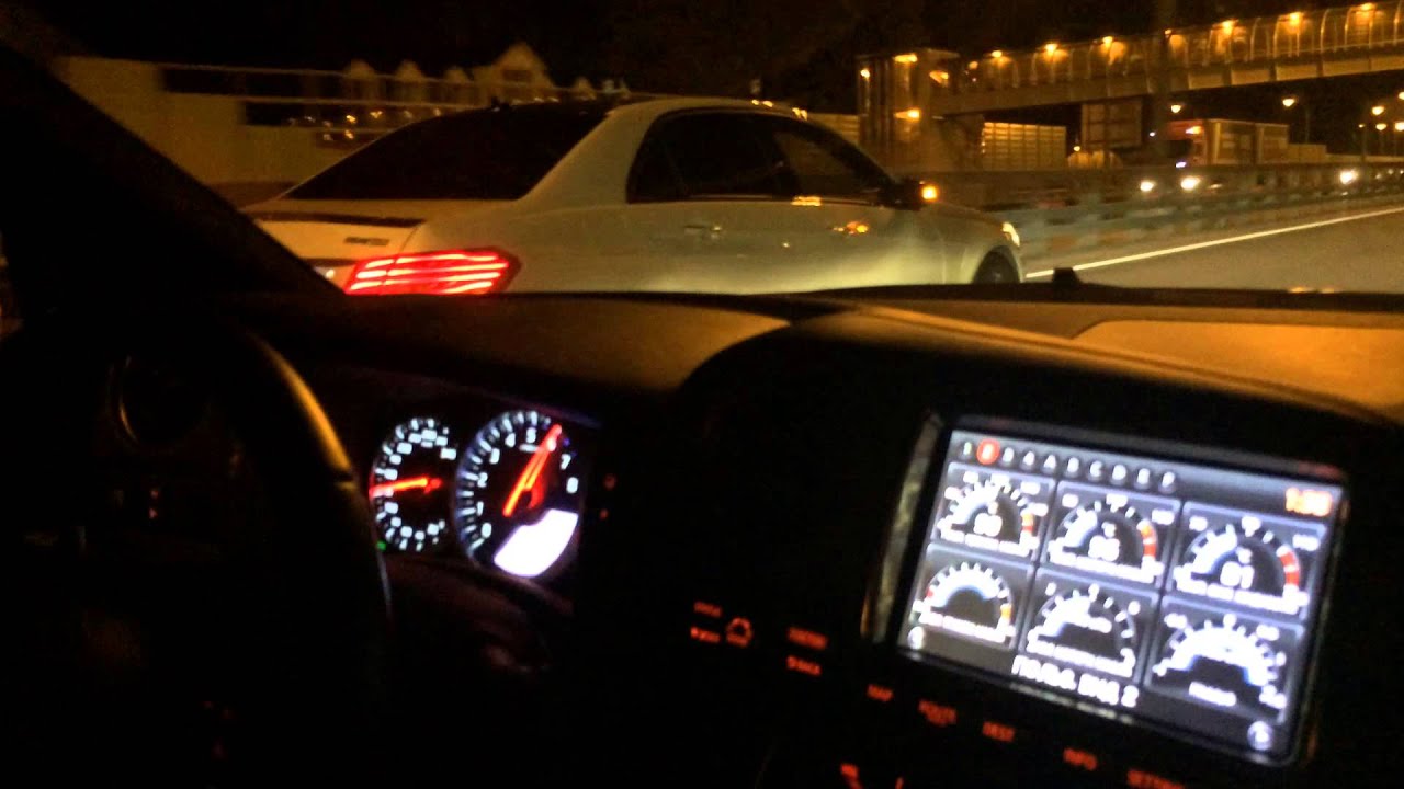 GTR R35 900hp vs MB E63 4M 850hp part2