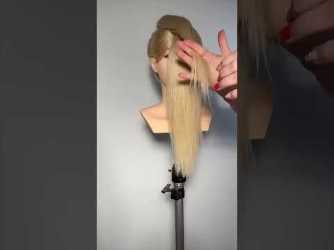 Video: Wie man Haare schräg schneidet (mit Bildern)