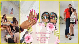 Bugis Street Singapore Nails Art &amp; Shopping Vlog SuperPrincessjo