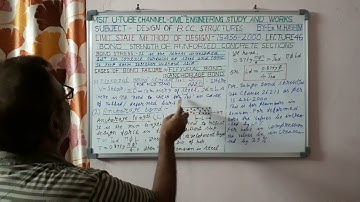 Design of RCC section with bond.