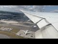Thai airways Boeing 777-300ER departure from Copenhagen airport