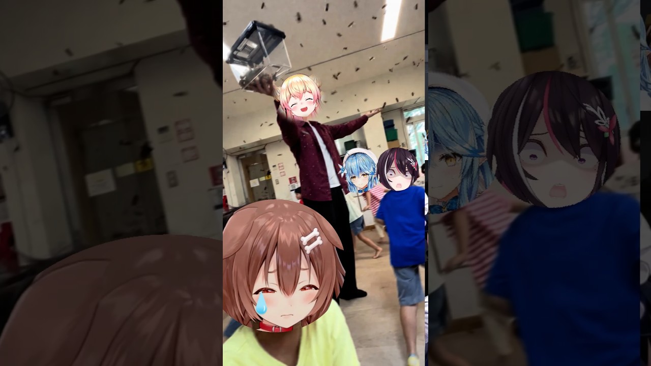 在恐怖遊戲中出現蟲,對此完全免疫的Nene!【Vtuber遜炮中翻】#桃鈴ねね #雪花ラミィ #戌神ころね #AZki #桃鈴音音 #切り抜き #vtuber中文 #hololive中文 #ホロライブ
