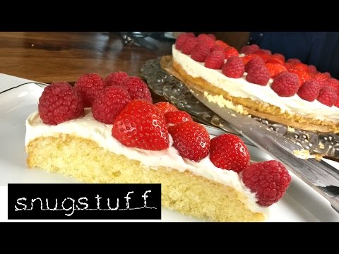 Erdbeer-Himbeer-Kuchen , Rezept // Episode 0040