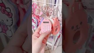 πΈKeychain collection display! + my favorite keychainsπΈ grid organization system #shorts