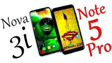 Huawei Nova 3i vs Redmi Note 5 Pro Speed Test, Memory Management test and Benchmark Scores