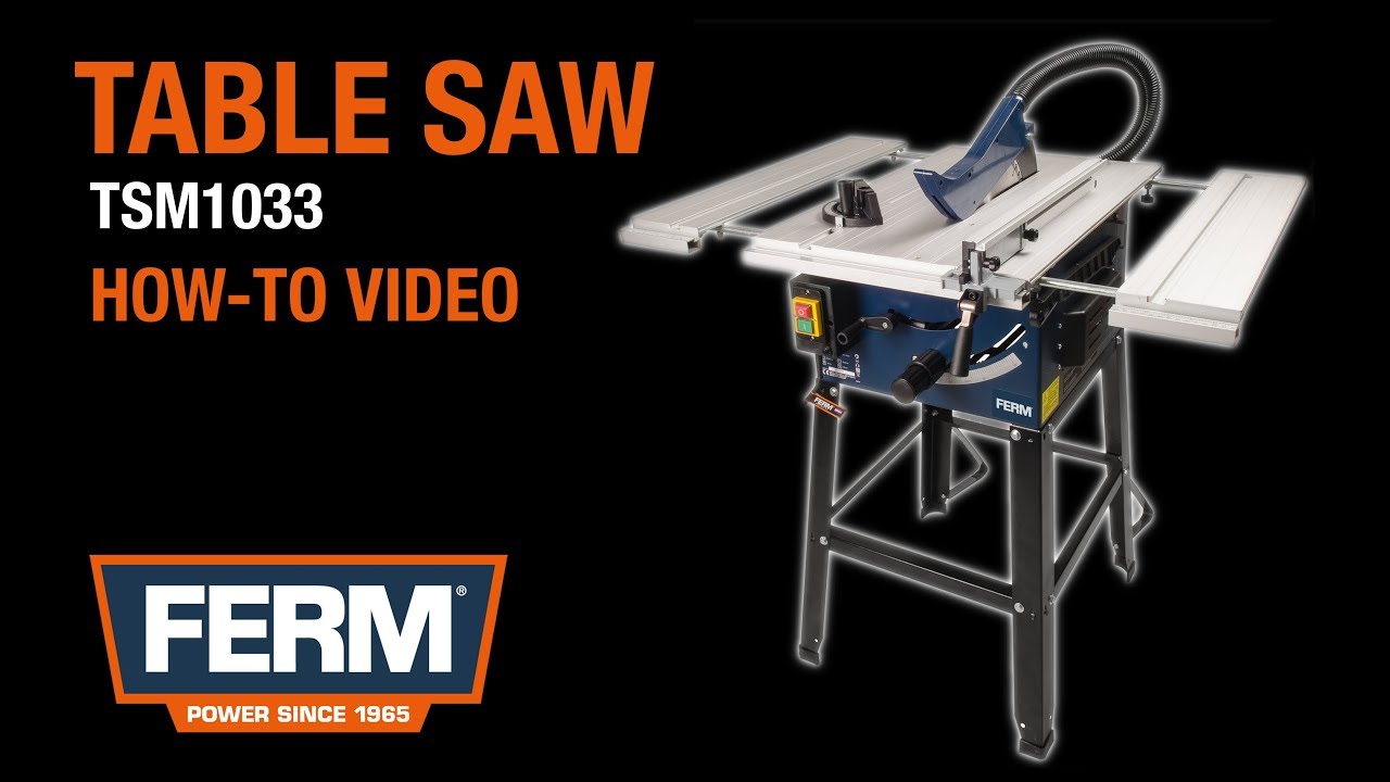 Zaagtafel 1800W | Product & Instructievideo | TSM1033