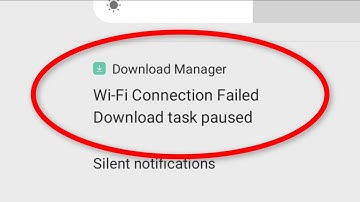 How To Fix WiFi Connection Failed - Download Task Paused - Download Manager - Realme Mobile