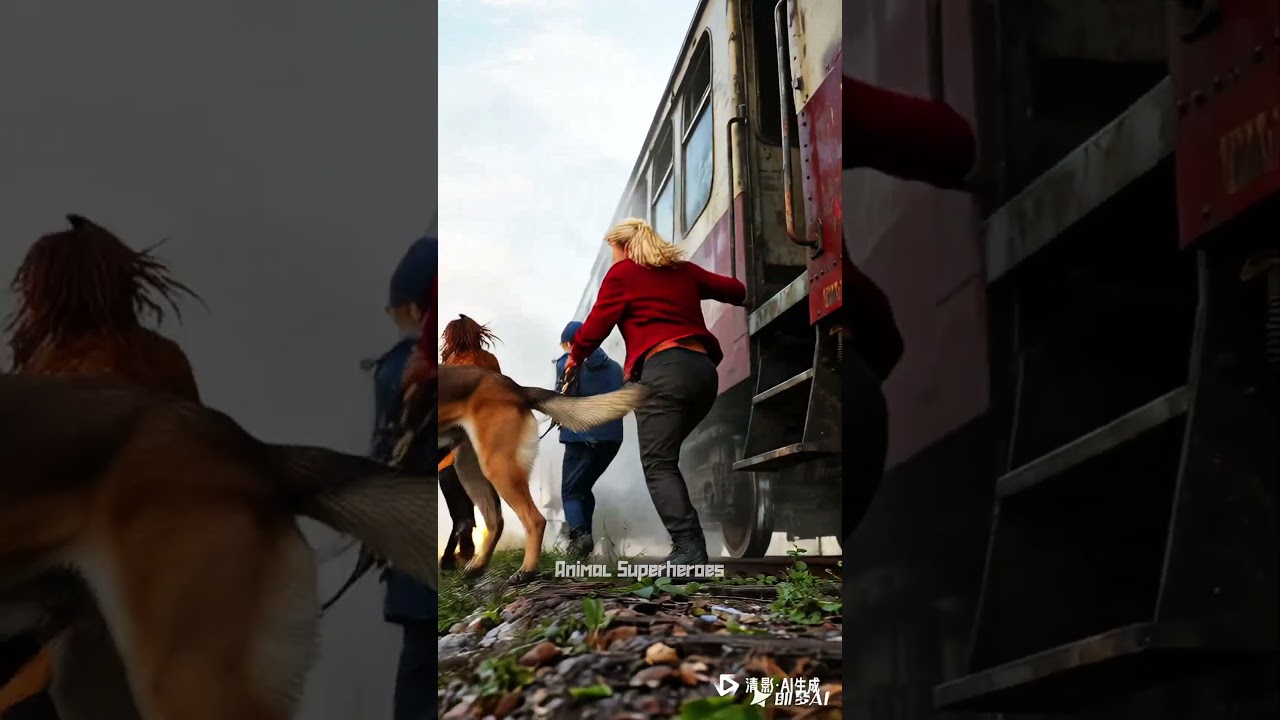 Hero Dog Saves A Train Full Of People!