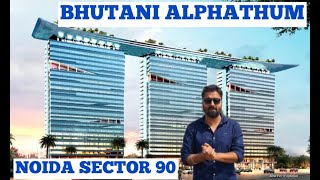 BHUTANI ALPHATHUM SEC 90 NOIDA 📞 7206165093 / 9289282228 | BEST COMMERCIAL PROJECT IN NOIDA