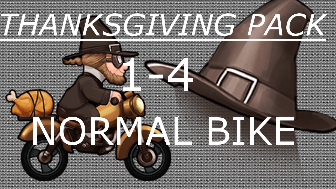 [Bike Race TFG] Thanksgiving pack 1-4 *First discovered tricks* PART 1 (NORMAL bike)