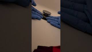 How to remove a bathtub push stopper that won't unscrew!