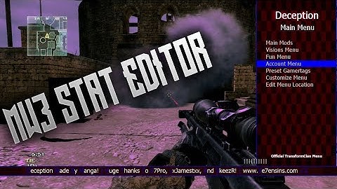 ☆ [PS3/MW3] MW3 Fun Lobby / Menace Host | Non Host Mod Menu ☆