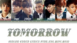 BTS - Tomorrow (Color Coded Lyrics Ptbr_Eng_Rom_Han)
