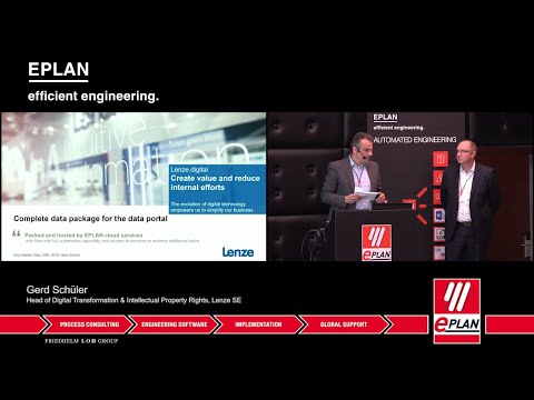 EPLAN EEC Forum 2019 -  Gerd Schüler - Lenze SE