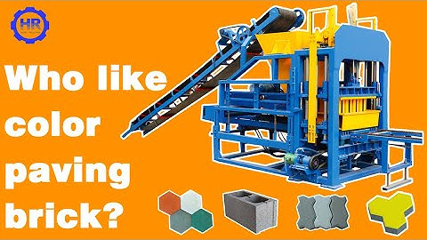 concrete hollow block making machine to open a  block factory, look this Robot