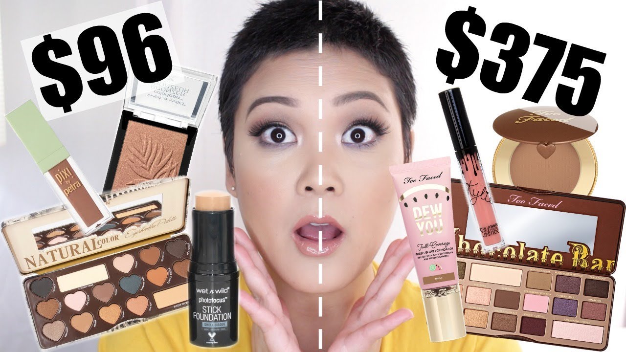 High End Makeup vs. Affordable Makeup // Too Faced Chocolate Bar Palette DUPE