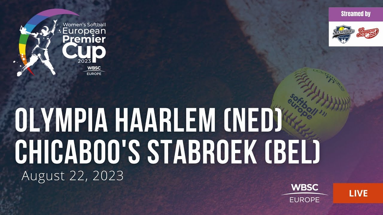 9 Womens Softball European Premier Cup Olympia Haarlem (NED) VS Chicaboos Stabroek (BEL)