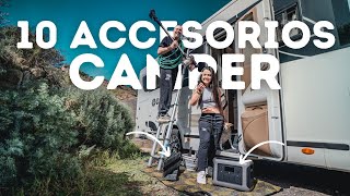 🔶10 Accesorios CAMPER para viajar en Autocaravana | VANLIFE🔶 by Borron y Ruta Nueva 48,991 views 3 months ago 11 minutes, 20 seconds