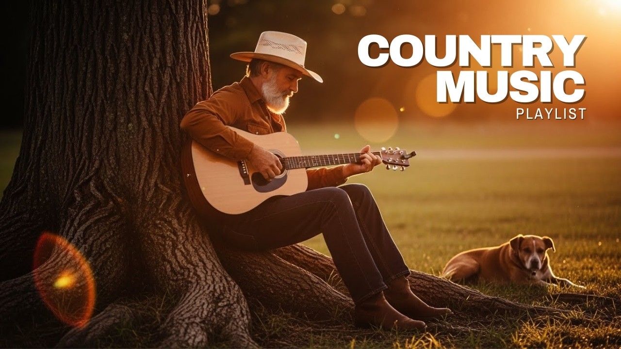 Country Roads Under the Sunset: Gentle Guitar Sessions