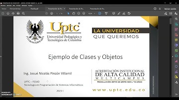 Ejemplo Clases Objetos - Fundamentos Programación - UPTC