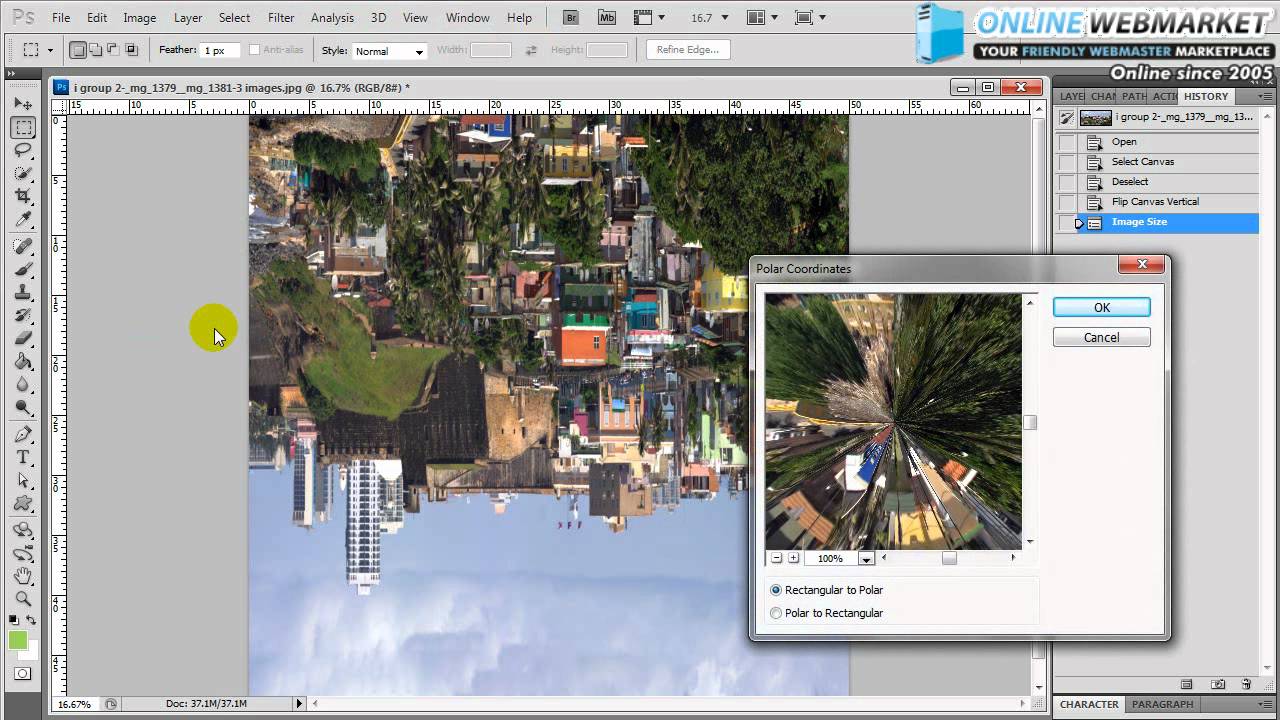 Photoshop Tutorial: 360 Degree Pano