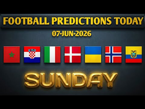 Video FOOTBALL PREDICTIONS TODAY ( International Friendlies | Argentina Primera Nacional ) Goal Luck