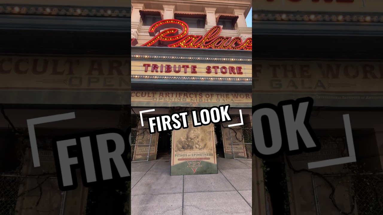 First Look at the Tribute Store for Halloween Horror Nights Orlando #hhn #universalstudios