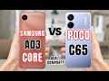 SAMSUNG A03 CORE  VS POCO C65 COMPARATIVO, QUAL COMPRAR ? 📱 @canaldwn