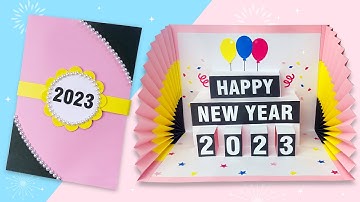 Cách Làm Thiệp Tết 2023 / Thiệp Chúc Mừng Năm Mới 3D Handmade / DIY New Year Pop-up card
