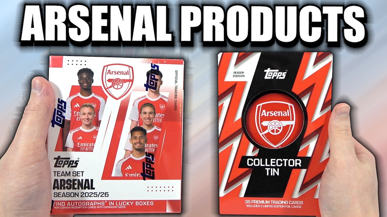 CASE HIT! OPENING TOPPS 2025/26 ARSENAL PRODUCTS | Arsenal Team
