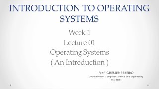 Operating System #01 Introduction to OS, its Roles & Types