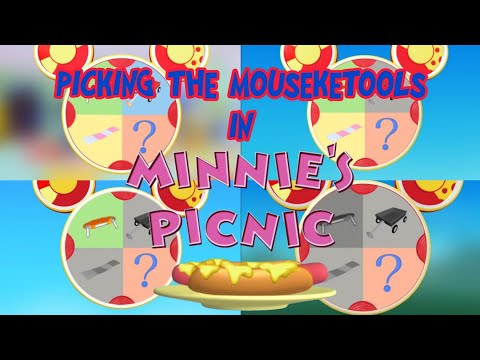 Picking The Mouseketools In Minnie's Picnic